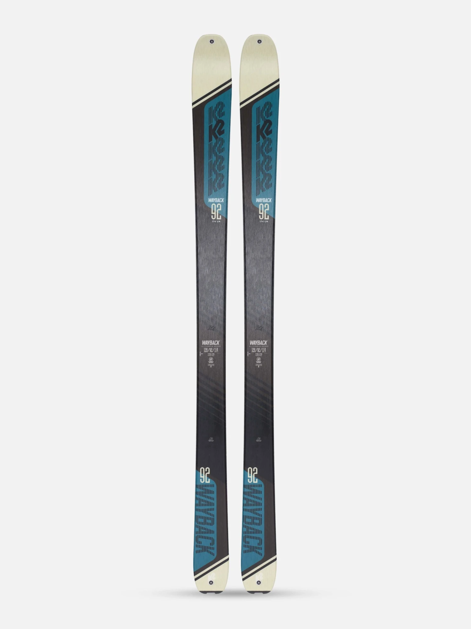 K2 Wayback 92 Men's Skis 2023 3 K2 Wayback 92 Men's Skis 2023