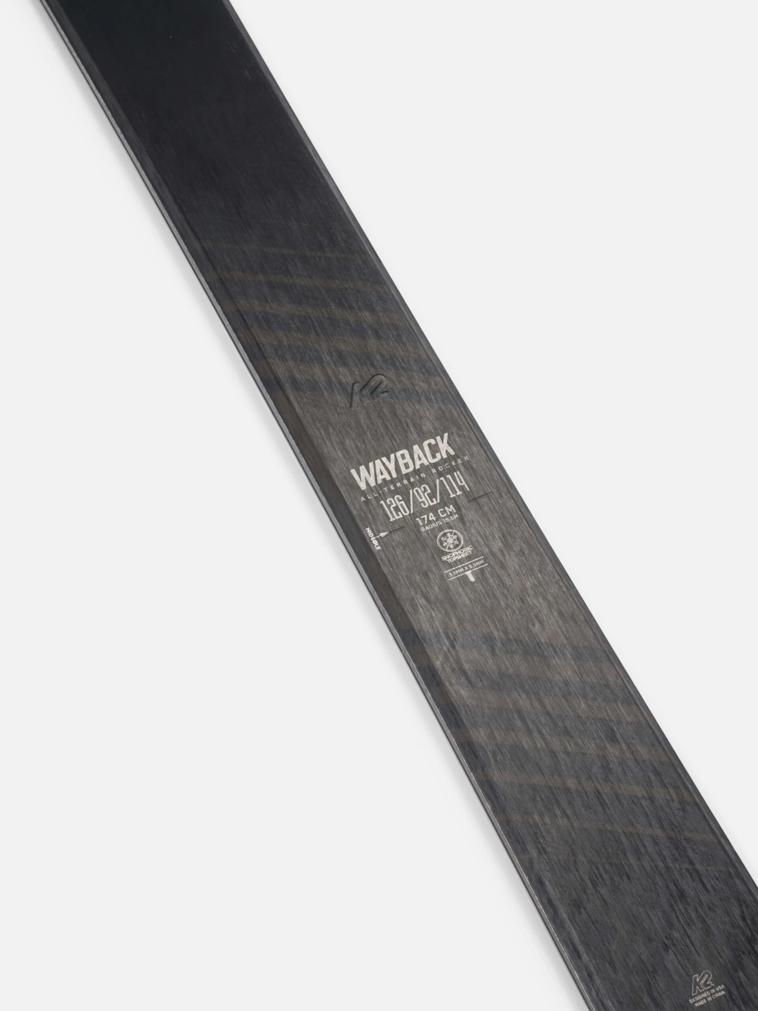 K2 Wayback 92 Men's Skis 2023 8 K2 Wayback 92 Men's Skis 2023 - Image 6