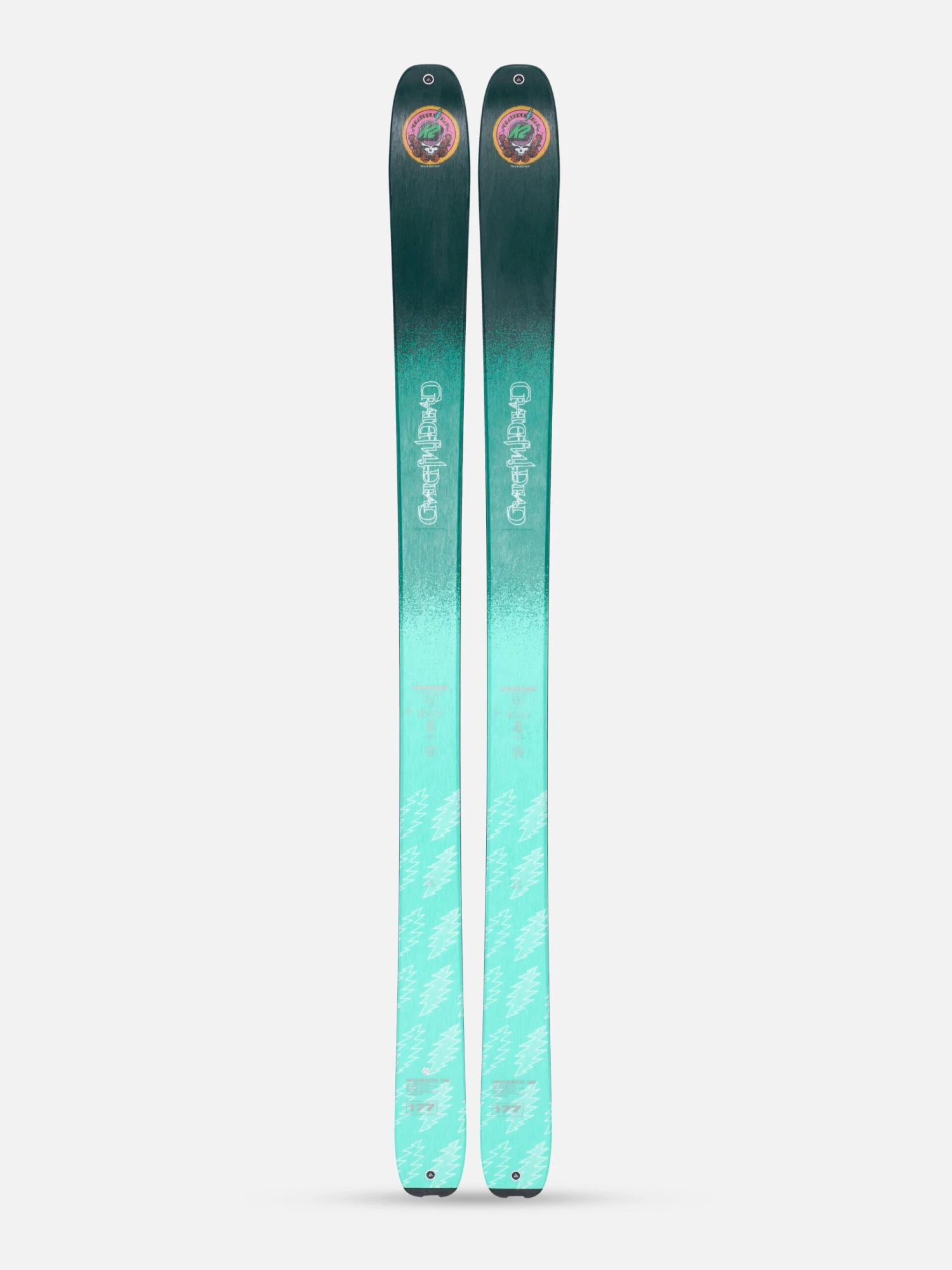 K2 X Grateful Dead SYF Wayback 96 Skis 2023 3 K2 X Grateful Dead SYF Wayback 96 Skis 2023