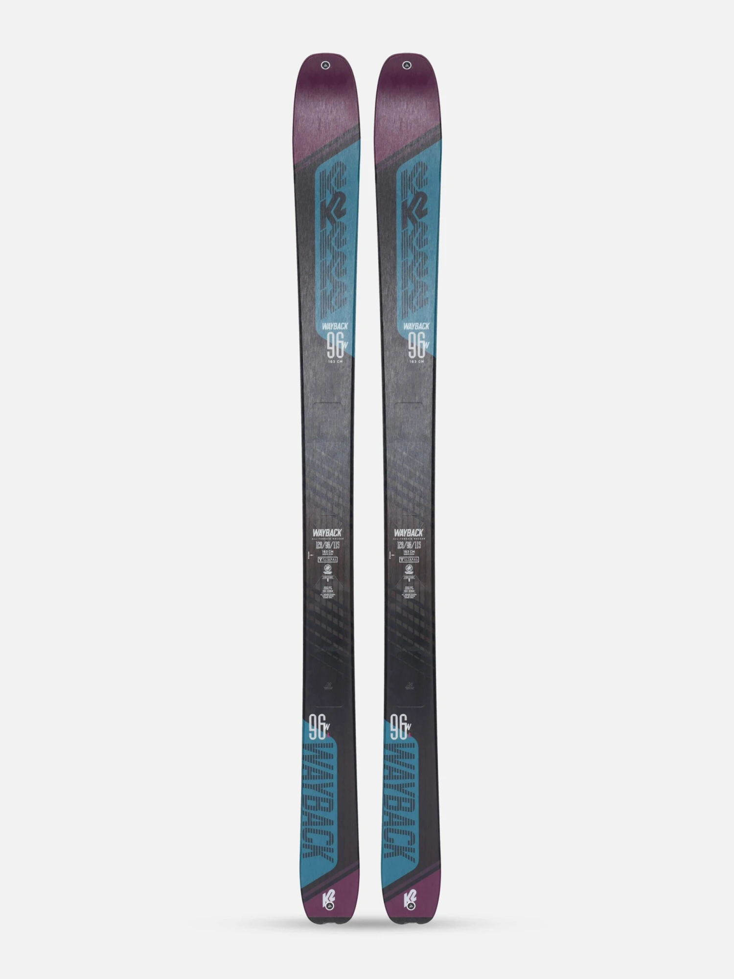 K2 Wayback 96 Women's Skis 2023 3 K2 Wayback 96 Women's Skis 2023