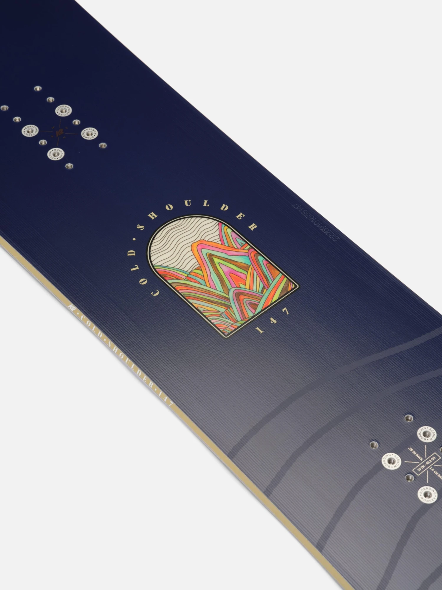 K2 Cold Shoulder Women's Snowboard 2024 8 K2 Cold Shoulder Women's Snowboard 2024 - Image 6