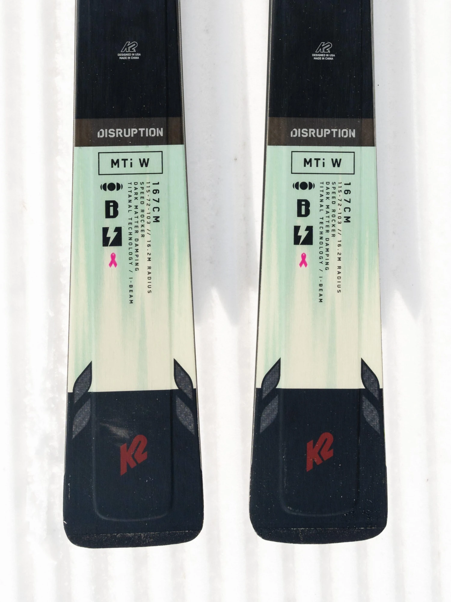 K2 Disruption MTi Women's Skis 2024 12 K2 Disruption MTi Women's Skis 2024 - Image 10