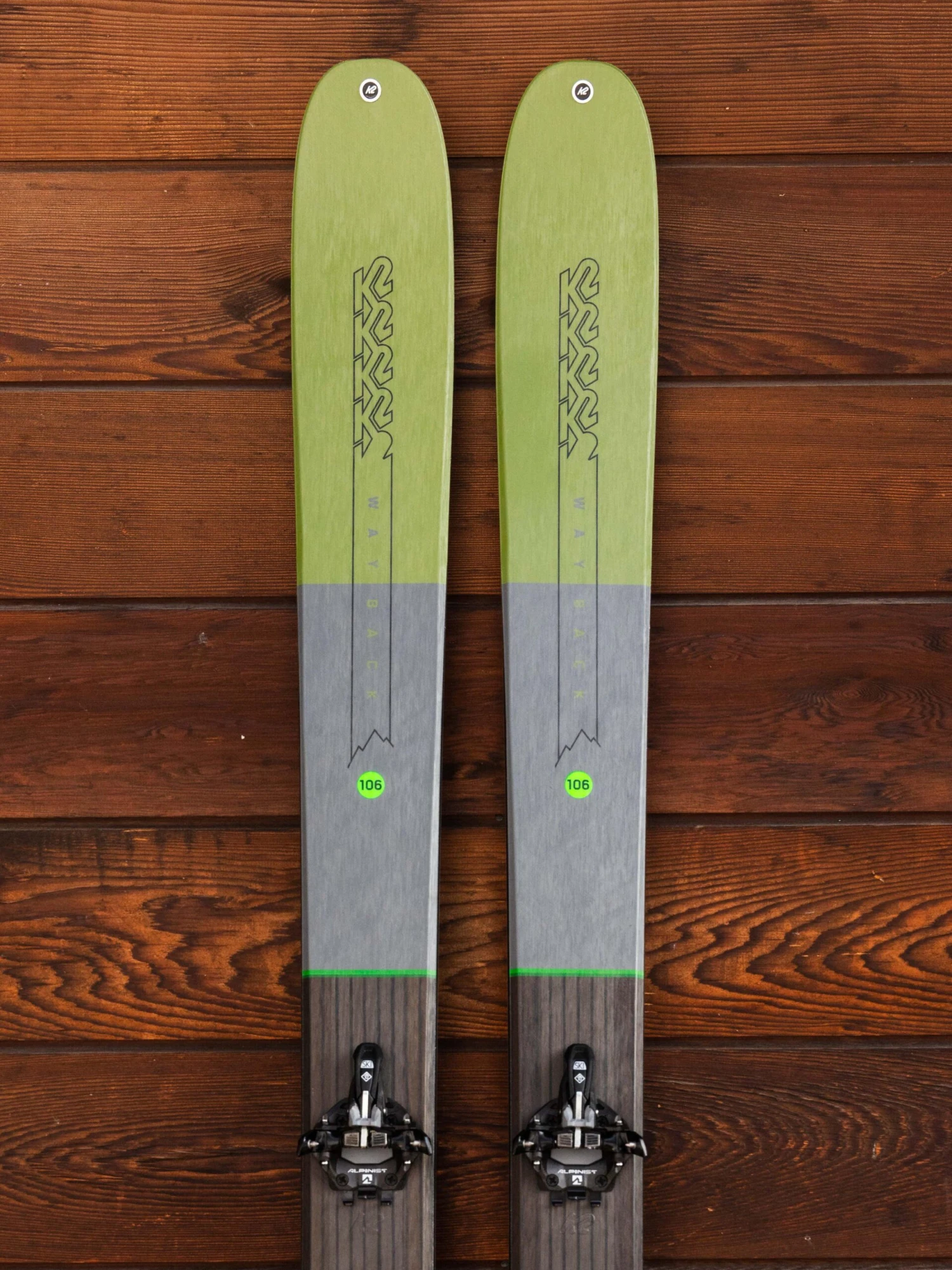 K2 Wayback 106 Men's Skis 2024 9 K2 Wayback 106 Men's Skis 2024 - Image 7